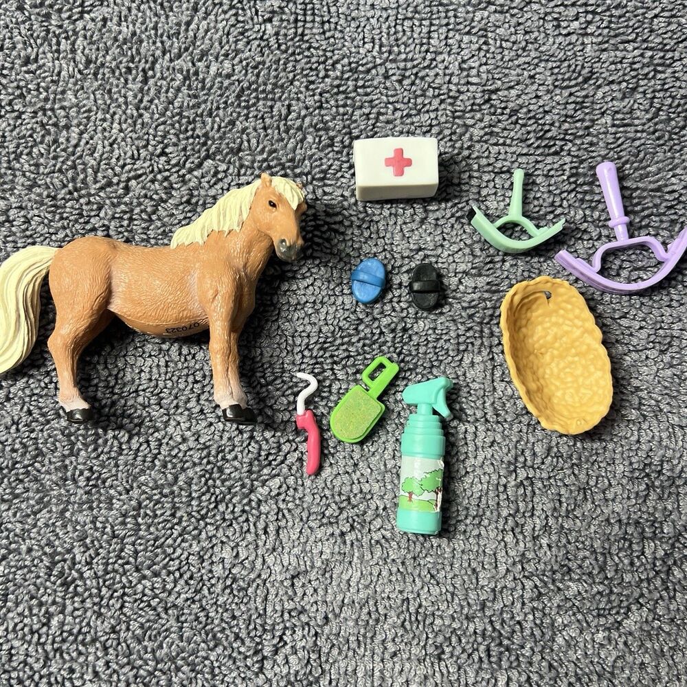 Terra by Battat Shetland Pony + Mixed Horse Accessories (Breyer & More)